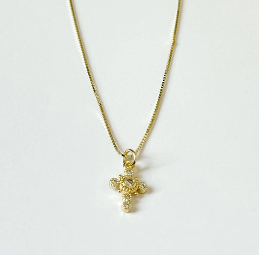 Jules Cross Necklace