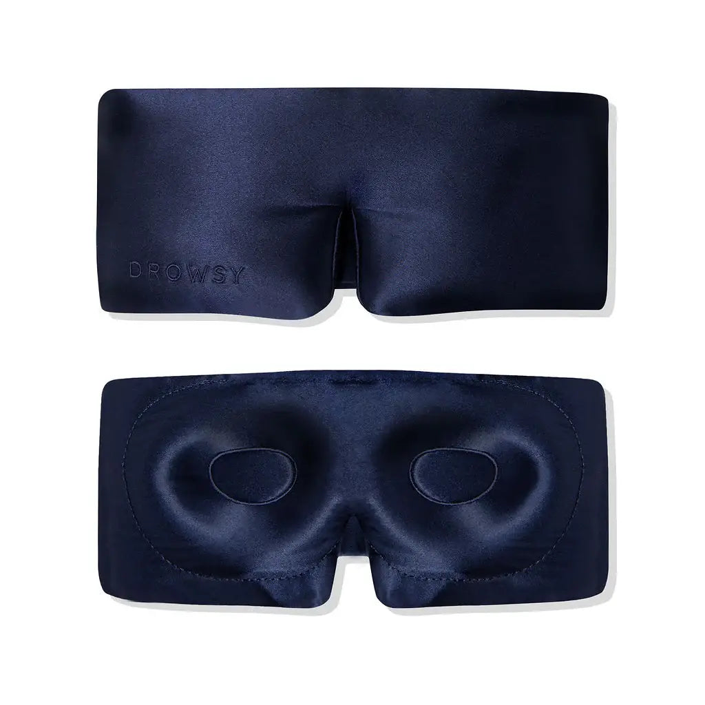 Midnight Blue Eyelash Protecting Sleep Mask
